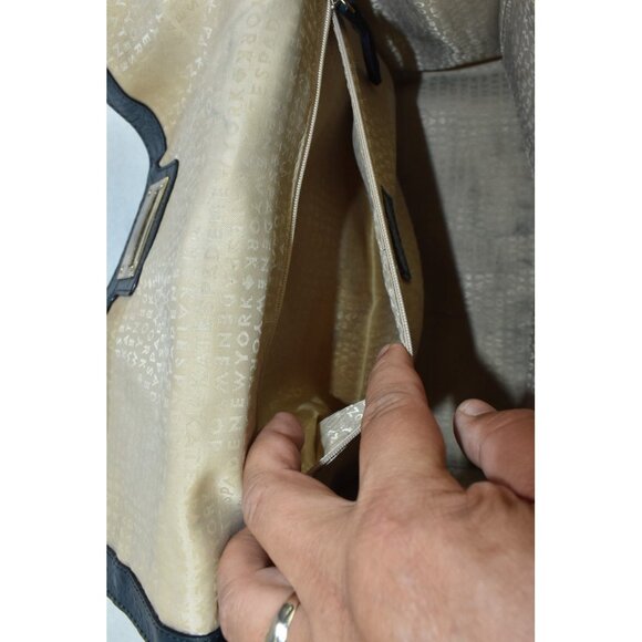 Kate Spade Valley Sinclair Orchard Shoulderbag Navy Leather Embossed Croc -Flaws - Picture 13 of 16